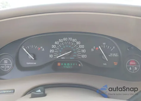 2002 Buick Century Custom from USA, damaged, VIN 2G4WS52J721217023